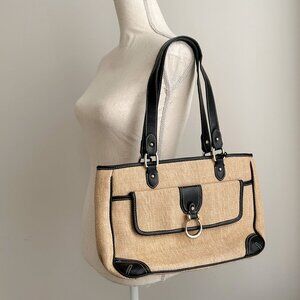 Brand New Etienne Aigner Cream Shoulder Handbag